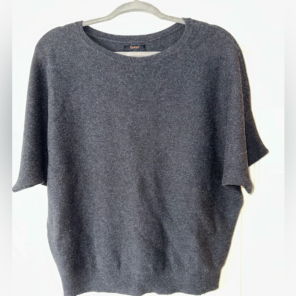 Quince Organic Cotton Cashmere Dolman Sweater